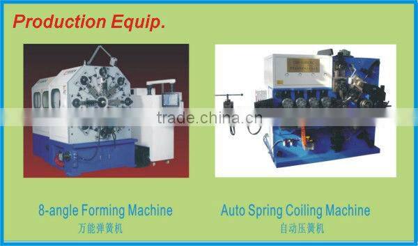 hot wire forming parts retaining spring clips