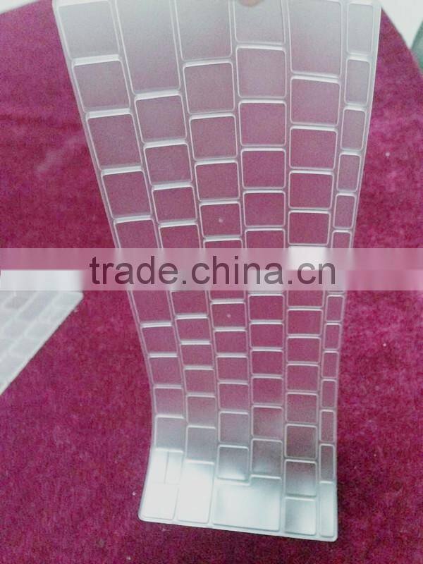 Japanes versions waterproof &dustproof TPU transparency keyboard cover for macbook12