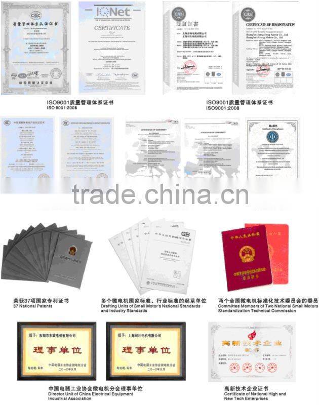 12 V 1hp 2hp DC Gear Motor 60v 1000w