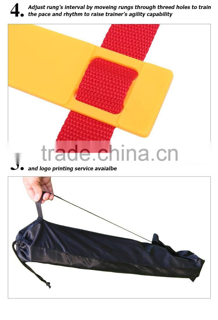 2016 Hot Selling adjustable agility ladder