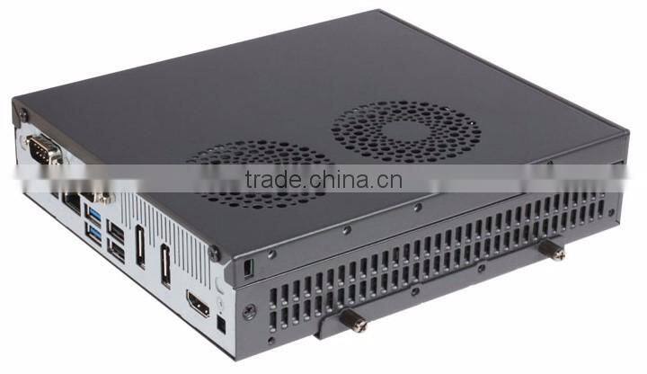 Fanless Nettop Mini PC Windows 8.1 with Intel Core i5 Industrial PC