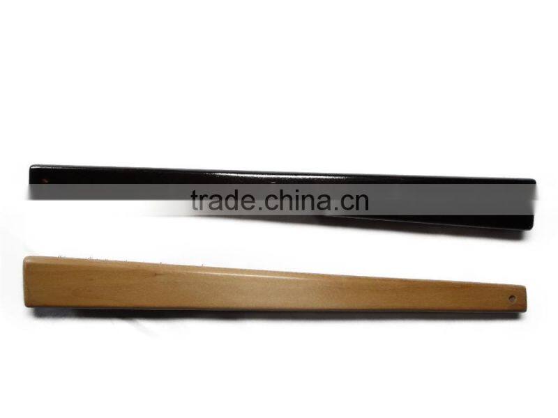 Wholesale square head wooden shoe brush