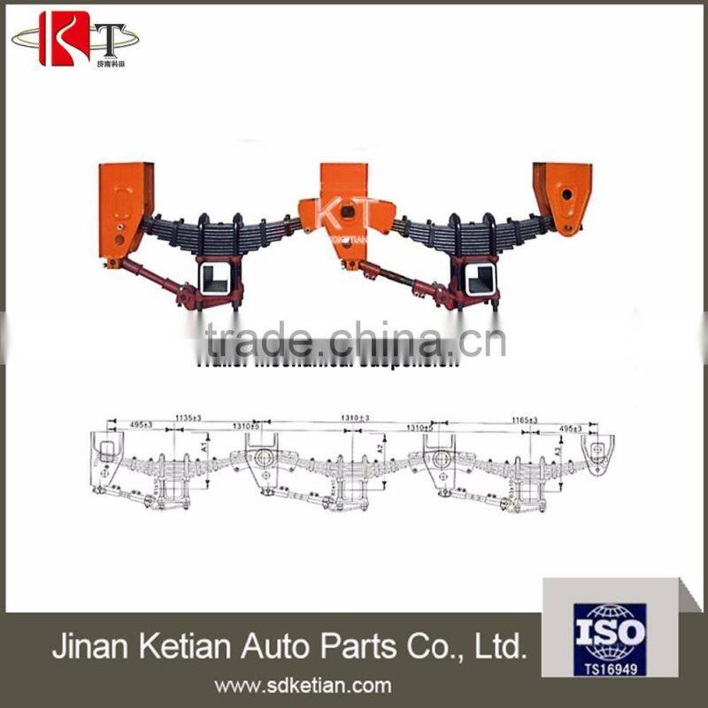 american type mechanical suspension 115mm for semi trailer