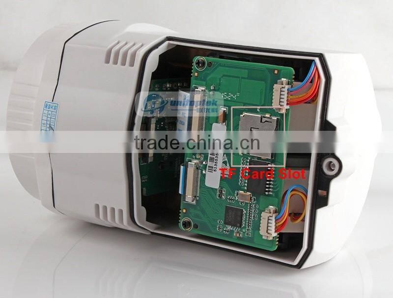 10X Zoom Lens 1080P Project Night-Vision Outdoor POE Bullet PTZ Camera With Card Slot IR 80M Waterproof