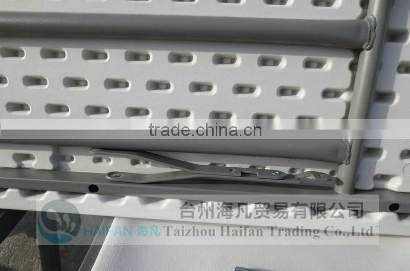 hot sell PE 183cm office white meeting table/special conference table for study with removable legs