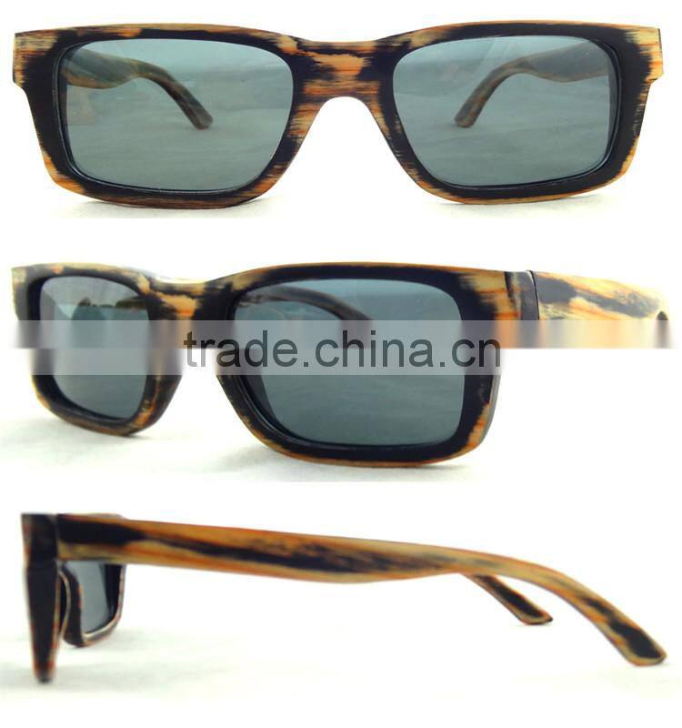 Fashion Camouflage wooden sunglasses/Bamboo Eyeglasses