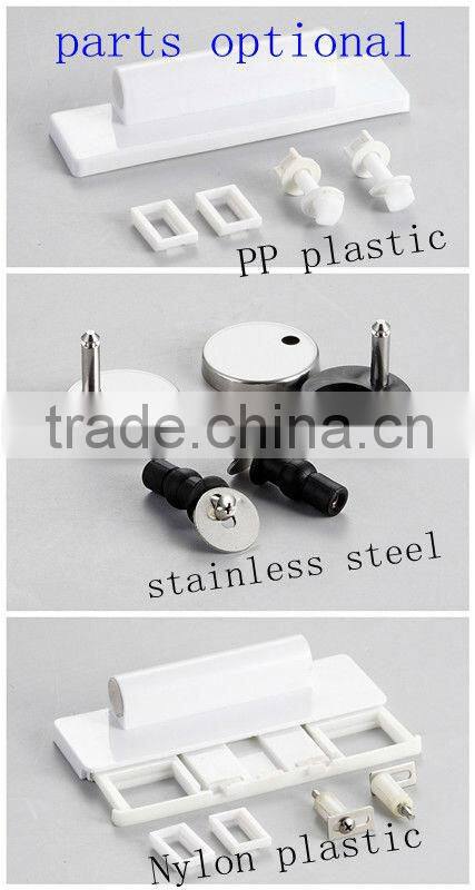 easy install PP toilet cover with metal feet-1055