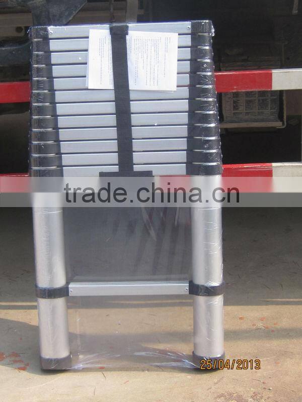 3.8m Aluminium Telescopic Ladder with certificates