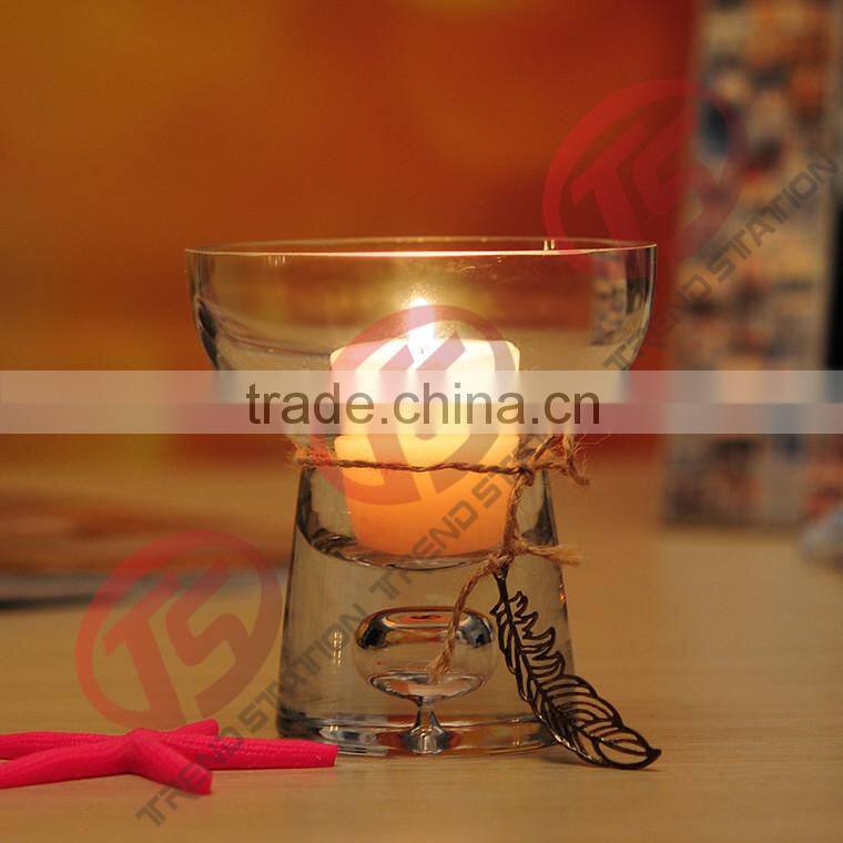 Glass Candle Stand Holder Home decoration, ornaments, home ornaments
