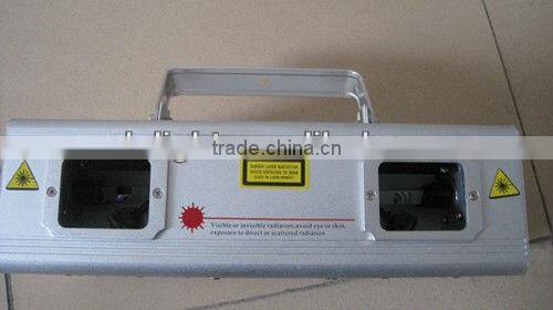 double red and green laser light