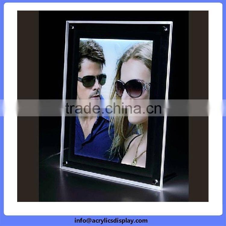 Bottom price hot selling led outdoor acrylic light box