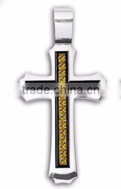 Personalized simple design Pendant Jewelry Brand stainless steel Cross Pendant