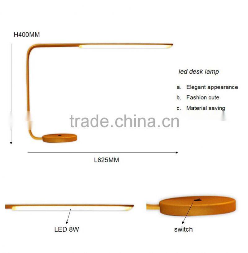 Iron golden painted table light led,golden painted table light led,table light led TL1003