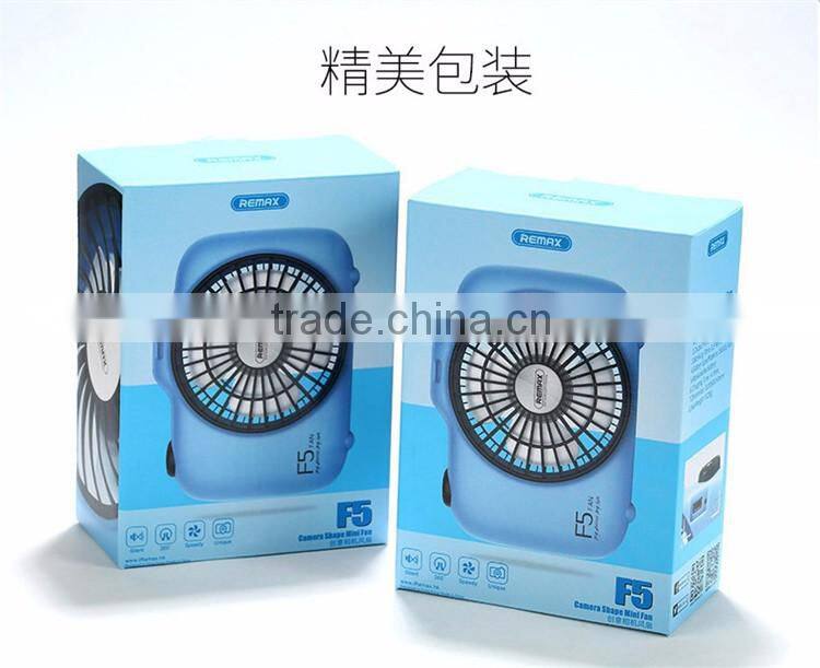 Micro Charging Camera Fan Remax LED Air Fan