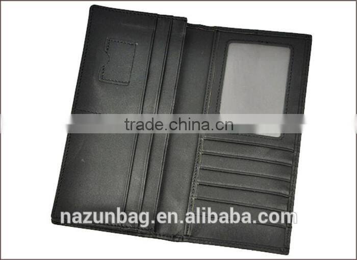 Wholesale High Quality Retro Crazy Horse Leather Business Men's Wallet