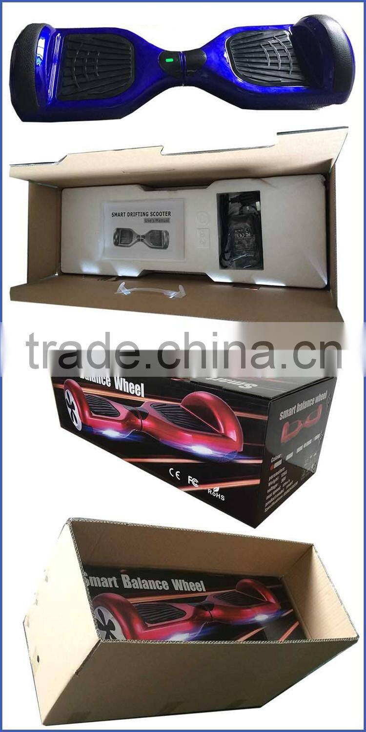 High quality Shenzhen 6.5 inch smart gyro standing electric 2 wheel oxboard