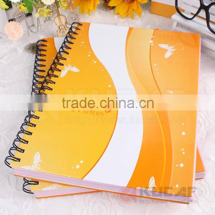 spiral bound paper address book