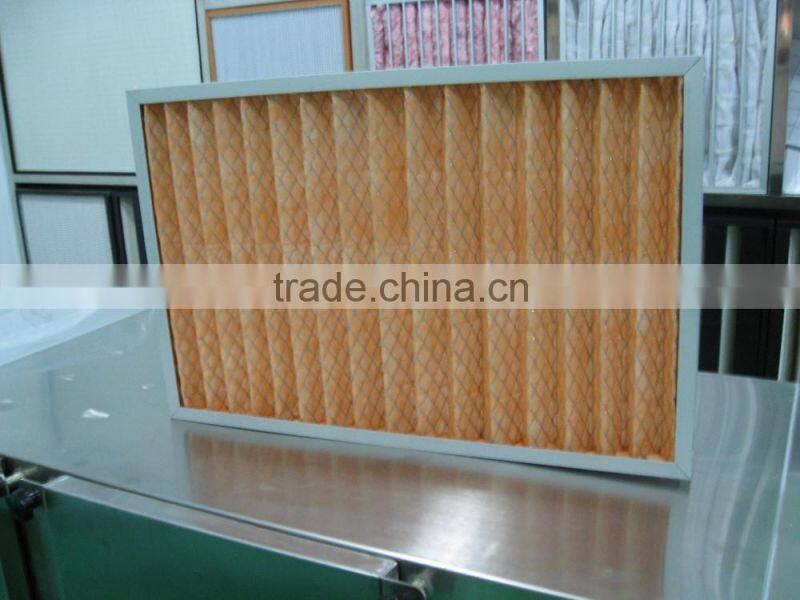 Factory Price G3/G4 Pre Efficiency Pleated Panel Air Filter
