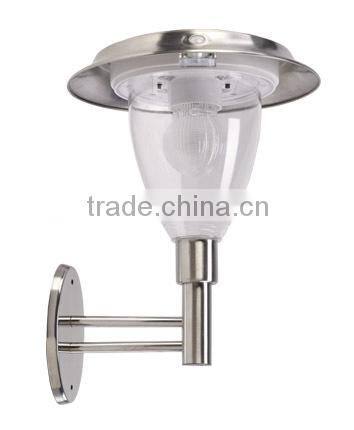 hight LUMEN stainless steel LED solar deck light Solar post top light with remote controller solar light