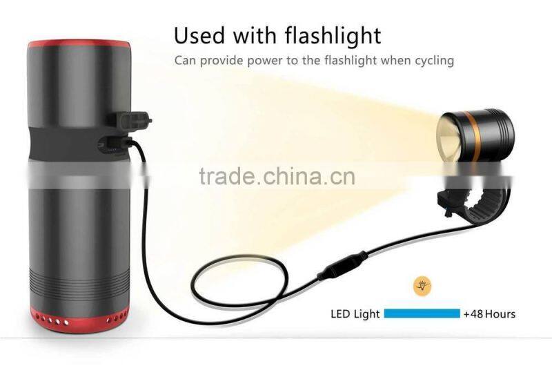 Portable X-Bass Waterproof Wireless Power Bank Music Mini Bluetooth Shower Speaker With Usb