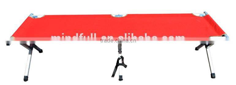 OEM Wholesale Lightweight Military Outdoor Aluminum Folding Bed