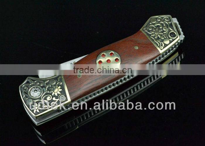 Acid branch version OEM Damascus Steel Folding Knives Collection Knife UDTEK01303