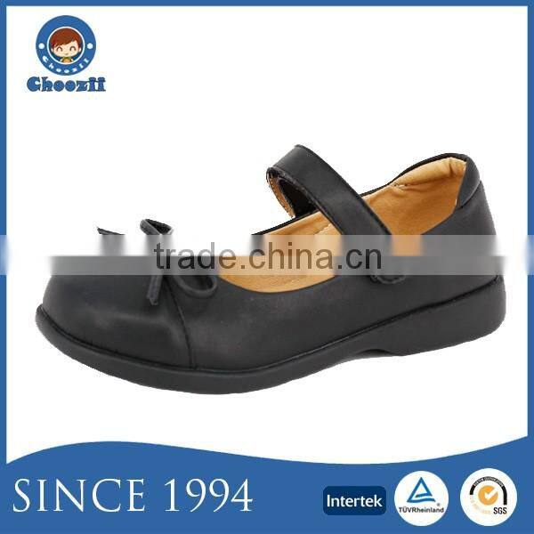 Hot Selling Summer Simple Pink Leather Girls School Sandals