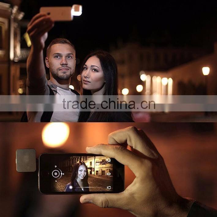 Portable Selfie Flash Light 16 LEDS Flash Fill Light Match With Selfie Stick Monopod Tripod For Smartphone
