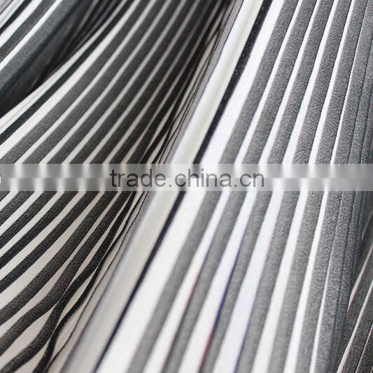 Elegant pleated printing fabric for maxi dresses fashion dresses for women