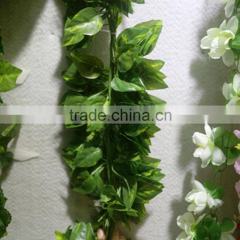 high quality wholesale garden artificial leaf fence