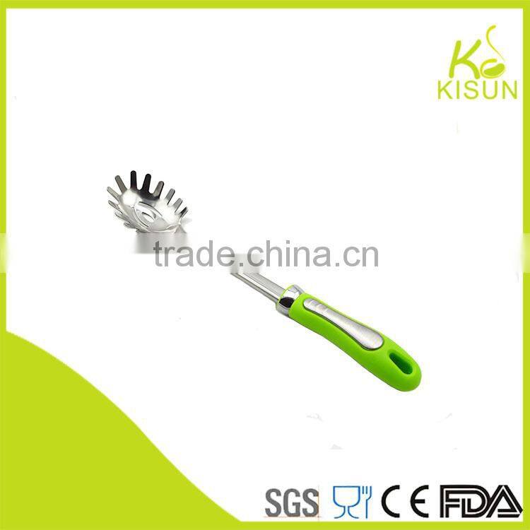 coating cooking tool spagehtti tool with firm handle
