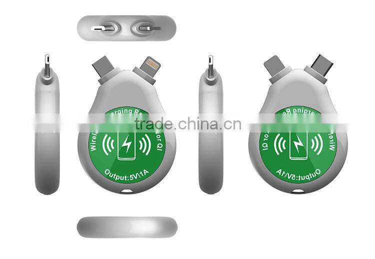 2016 Top Selling Office Coffee Table Wireless Charger Receiver For iPhone Andriod