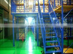manufacturer logistics warehouse mezzanine storage shelves floor