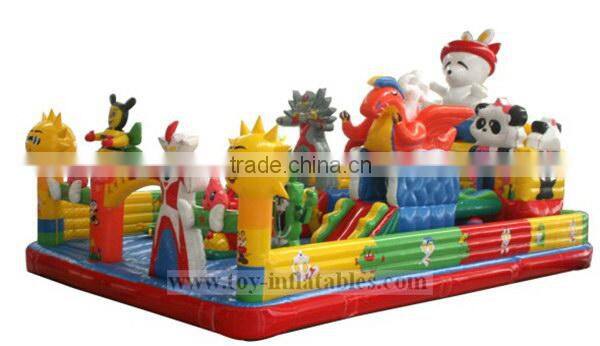 Classic design special mini inflatable fun city
