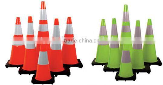 height 700mm made from PVC colored trafic cones