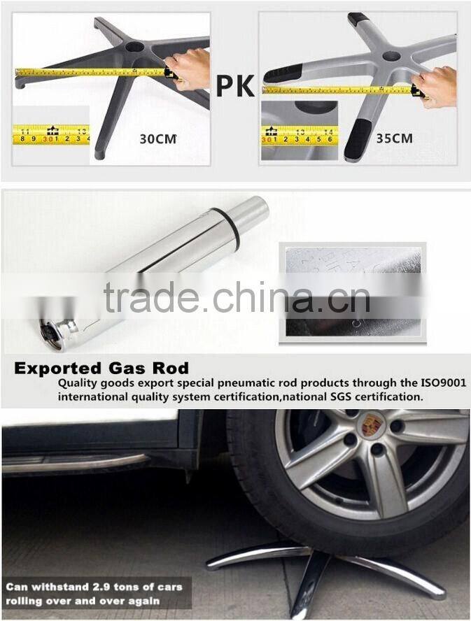 Comfortable Metal Base Swivel Office Chair Leather Office Chair (HX-986B)