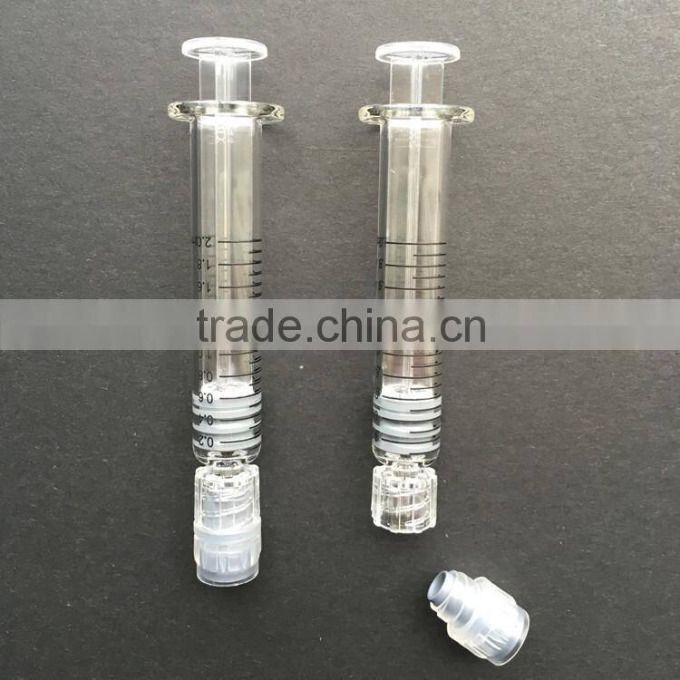 prefilled tip cap disposable syringe 3cc