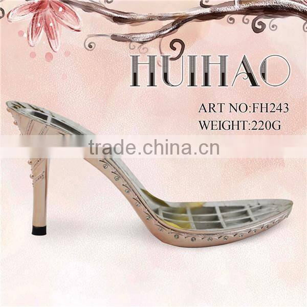 2016 fashional ABS high heel shoe sole