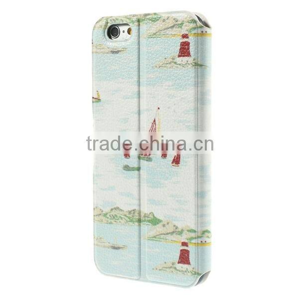 new arrival leather case for iphone6 Wallet Card Holder PU Leather Flip Case Cover For iPhone 6