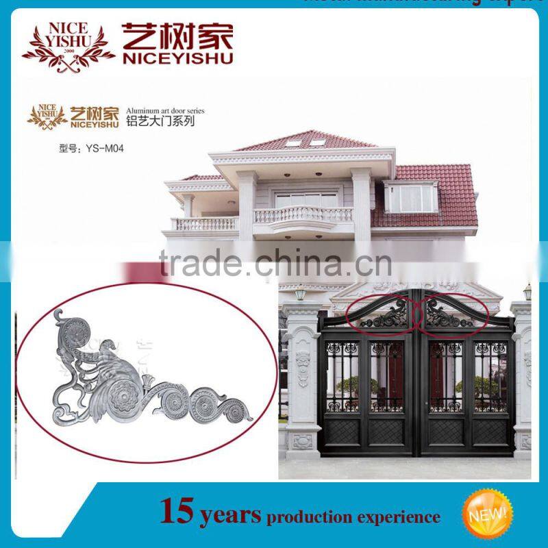 2016 hot sale cast aluminum collar ornamental