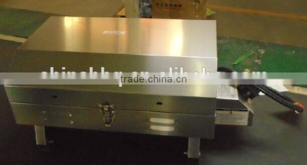 Deluxe Stainless Steel Gas Tabletop Folding Grill BBQ