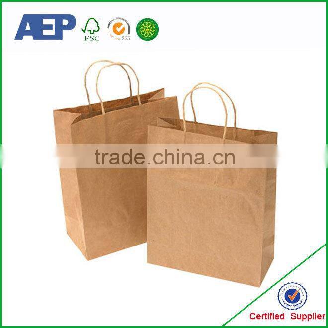 Take Away Fast Food Paper Bag/Paper Bread Bag/Soap Paper Bag