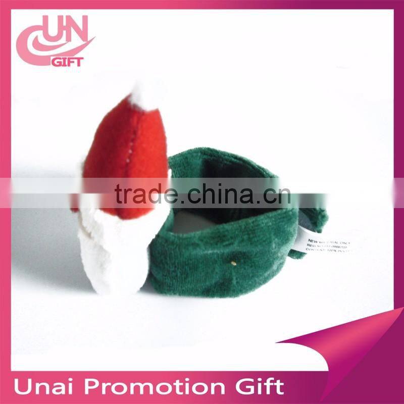 Fashion Cute Xmas Gift Jewelry Circle Santa Slap Bracelet Bangle Christmas Decor gift party Free Shipping