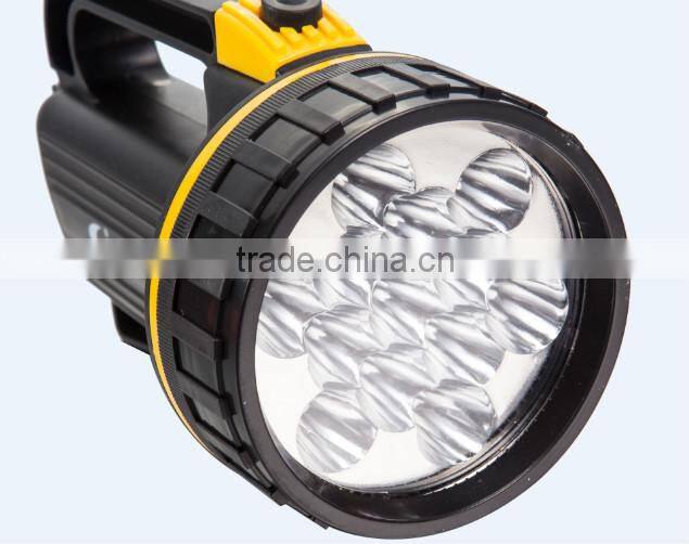 Portable powerful flashlight led hand torch light long distance