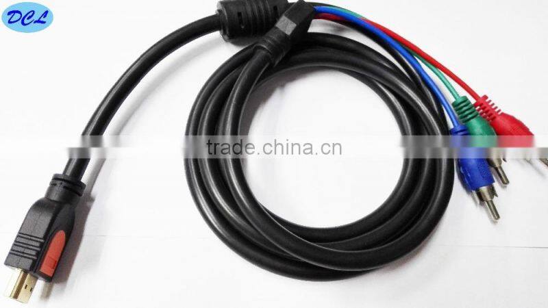 2M HDMI to 3RCA cable male to male