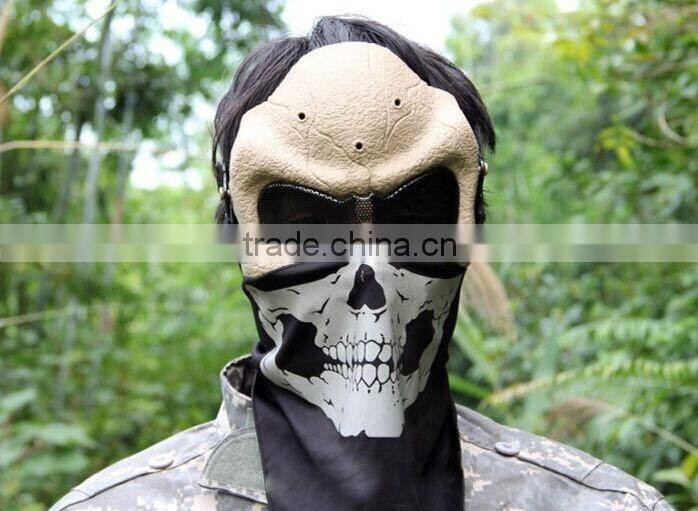Halloween Horror Live CS Protective Skull Mask Terror Full Face Mask