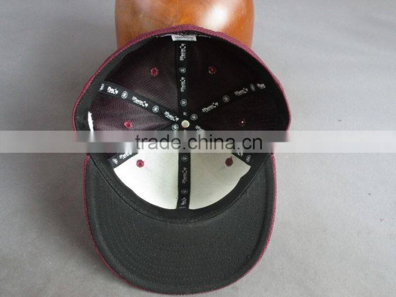 Custom Diamond polyster fabric snapback cap with 3D embroidery logo