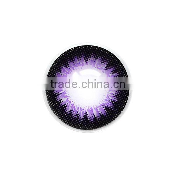Wonderful appealing eyes C006 violet superior plano color contact lens/Lenses that cheap and fine