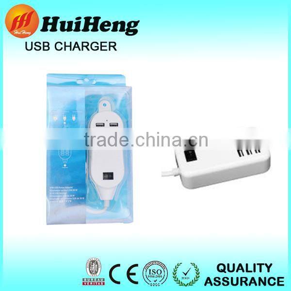 Top sale 6 port usb desktop charger uk plug 6 port usb charger