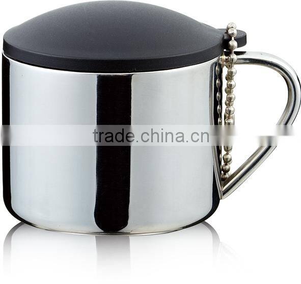 new design stainless steel beer mug /cup/ tankard with handle